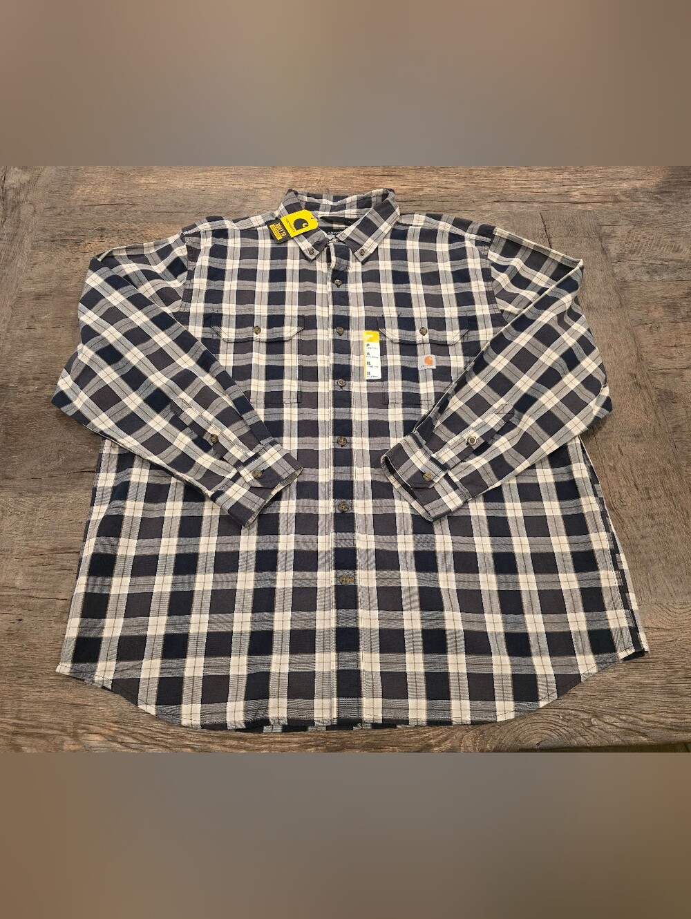 CARHARTT BUTTON DOWN LONG SLEEVE SHIRT MENS